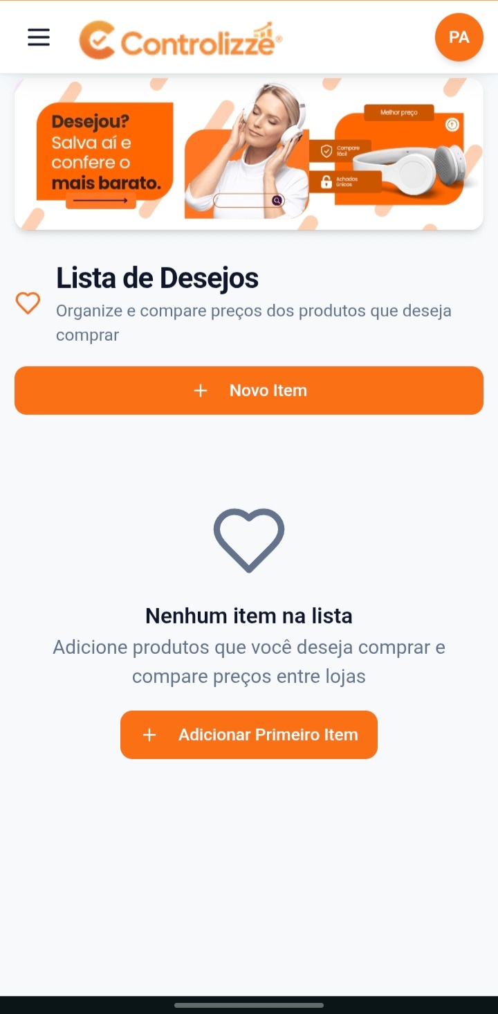 Lista de Desejos