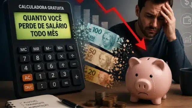Calculadora Gratuita Revela Quanto Você Perde de Salário Todo Mês