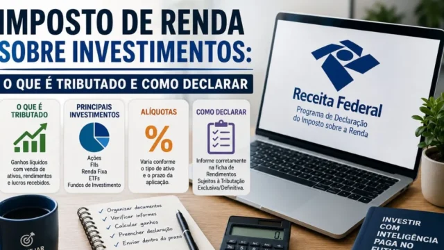 Imposto de Renda sobre Investimentos: O Que É Tributado e Como Declarar