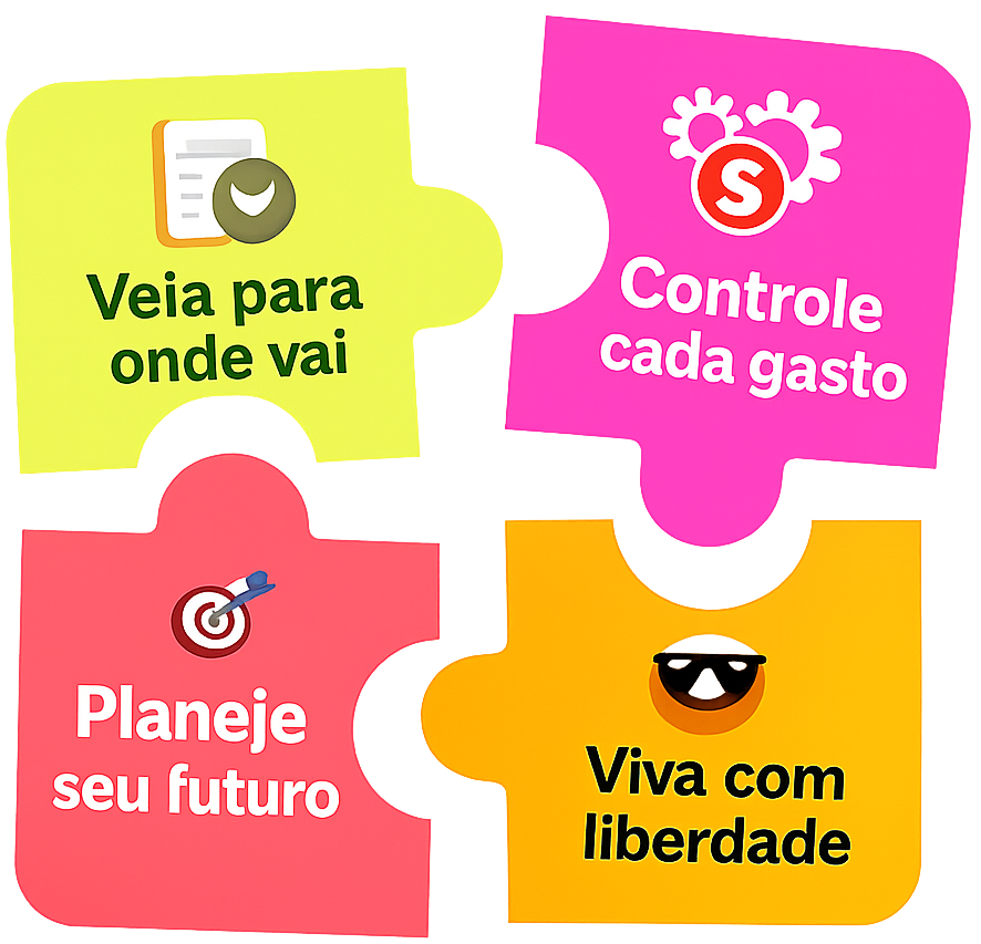 Organizar o dinheiro não deveria ser tão confuso